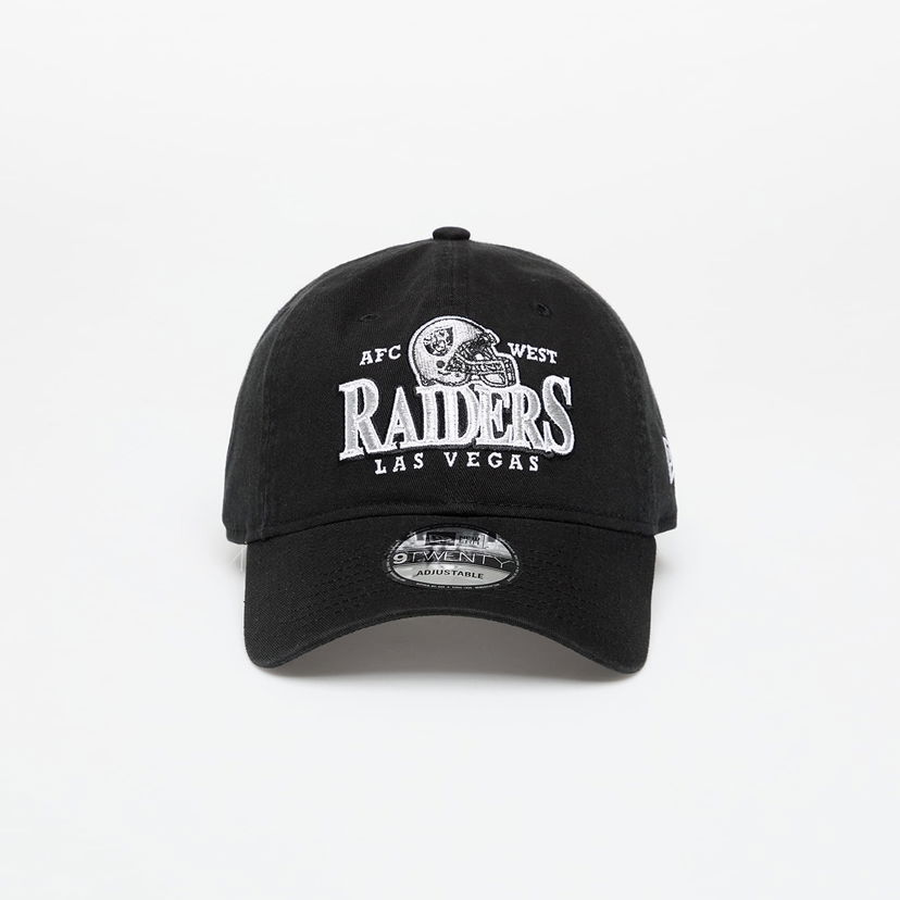 Kasket New Era Las Vegas Raiders Helmet 9TWENTY Adjustable Cap Sort | 60667635
