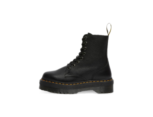 Lifestyle Dr. Martens Jadon III Pisa Leather Platform Boots Bex Sort | DM26378001