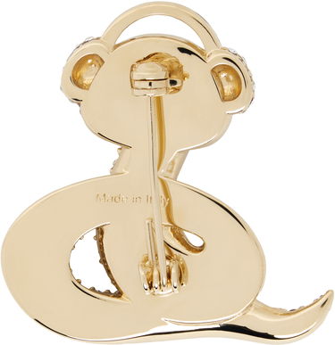 Stift Max Mara Max Mara Crystal Snake Brooch Metalisk | 2514751021600, 1