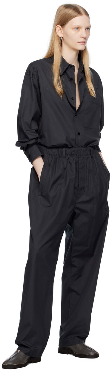 Bukser LEMAIRE Lemaire Exclusive Elastic Waist Trousers Sort | PA1047 LF839, 3