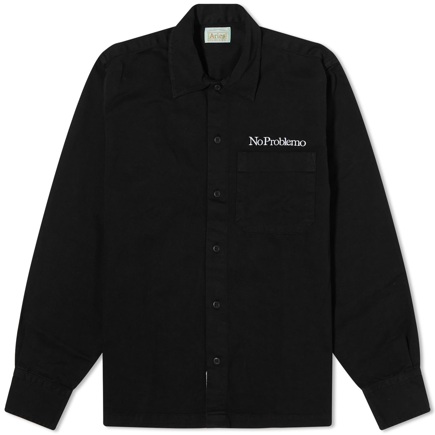 Skjorte Aries Mini Problemo Uniform Over Shirt Sort | FUAR40115-BLK, 0