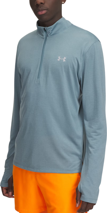 Sweatshirt Under Armour LAUNCH Long Sleeve 1/4 Zip Top Turkis | 6005542-587, 0