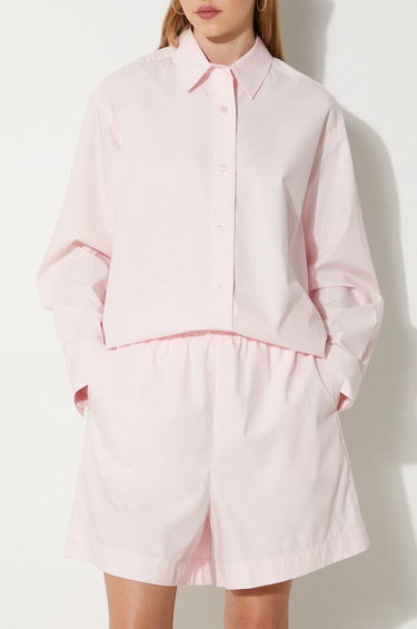 Skjorte Samsoe Samsoe Samsoe Samsoe SALOVA High-Waisted Shorts Lyserød | F24200111, 0