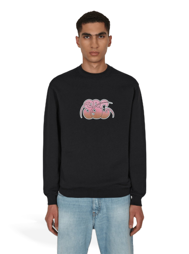 Sweatshirt Stockholm (Surfboard) Club Printed Crewneck Sweatshirt Sort | MPU1B90 001