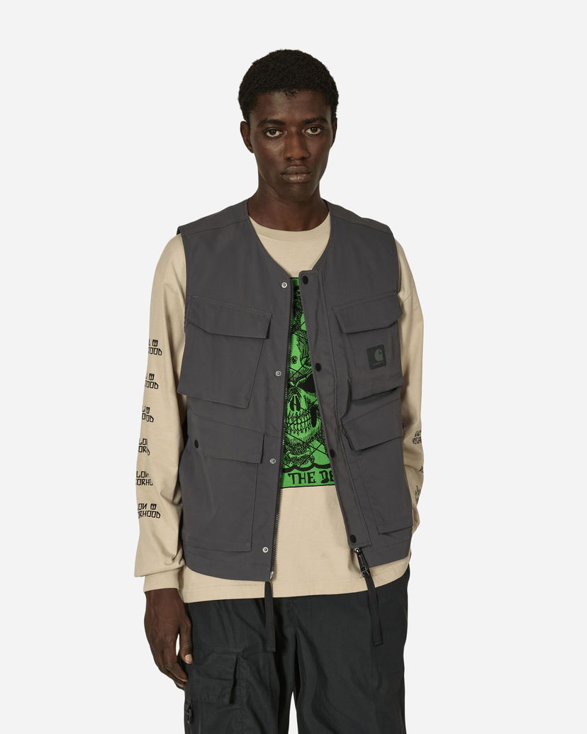 Vest Carhartt WIP Balto Vest Graphite Grå | I033615 87XX