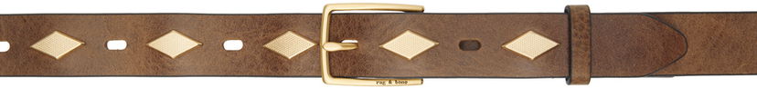 Bælter rag & bone Rag & Bone Colin Studded Belt Brun | WJW23F1029ST29