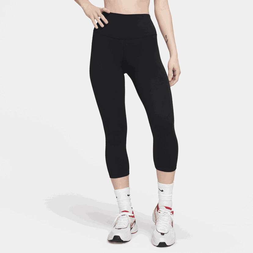 Leggings Nike Nike One High-Waisted Capri Leggings Sort | FN3236-010