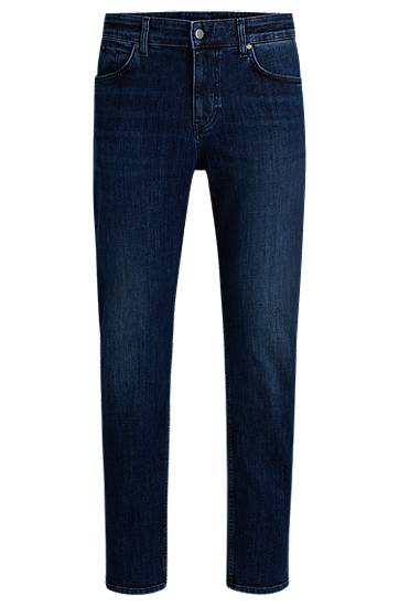 Jeans BOSS Maine Regular-Fit Coolmax® Jeans Blå | 50533034
