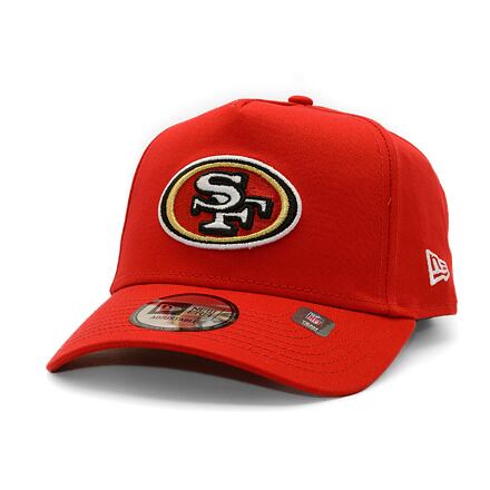 Kasket New Era 9FORTY A-Frame San Francisco 49ers Adjustable Hat Rød | 60565495, 0