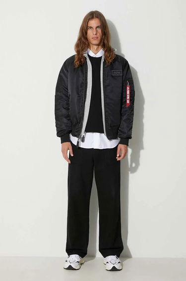 Bomberjakke Alpha Industries MA-1 D-Tec Bomber Jacket Sort | 183110.03, 1