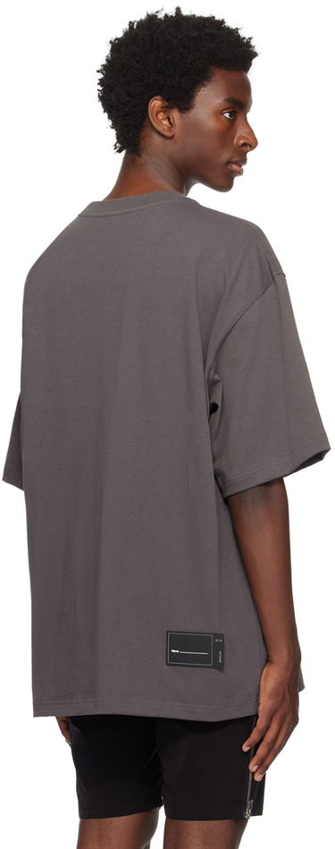 T-shirt We11done We11done 'WD' T-Shirt Grå | WD-TP6-20-073-U-CH, 2