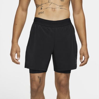 Shorts Nike Yoga 2-in-1 Shorts Sort | DC5320-010, 3