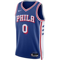 Jersey Nike Dri-FIT NBA Philadelphia 76ers Tyrese Maxey Icon Swingman Jersey Mørkeblå | DX8620-403, 0