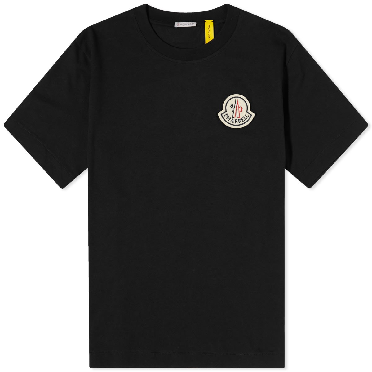 T-shirt Moncler Genius x Pharrell Williams x T-Shirt Sort | 8C000-M3568-01-999, 0