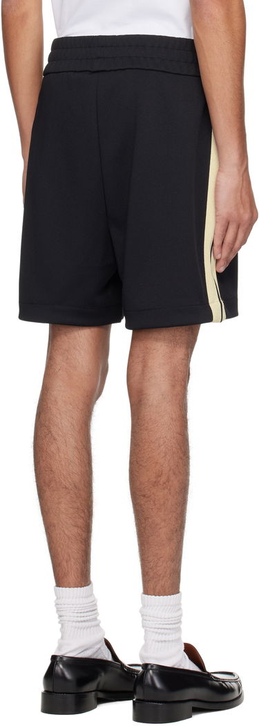 Shorts Palm Angels Palm Angels Embroidered Logo Track Shorts Sort | PMCL004C99FAB0021003, 2