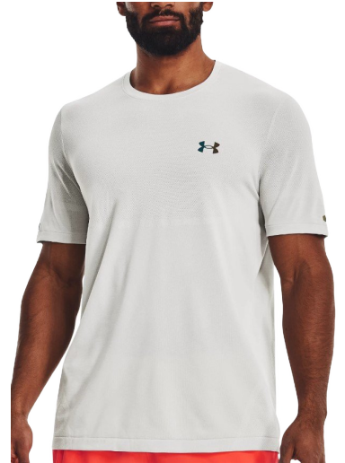 T-shirt Under Armour Rush Seamless Legacy Tee Grå | 1376781-100