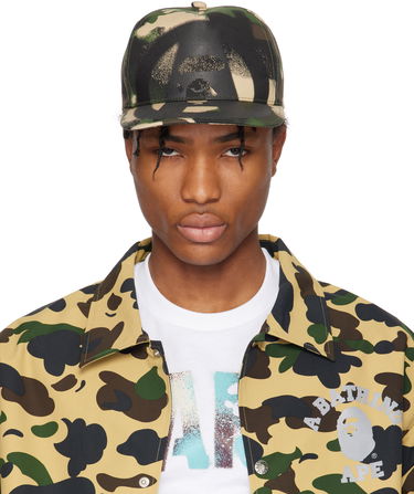 Kasket BAPE BAPE Map Camo Cap Grøn | 001CPL301010M, 0