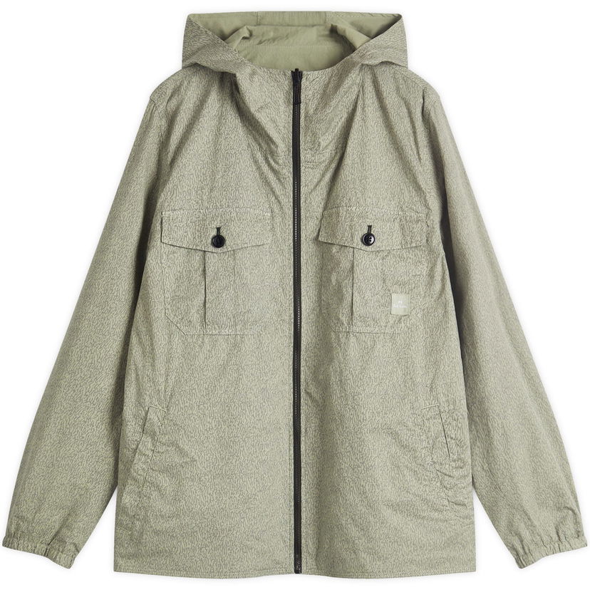 Vindjakke Paul Smith Paul Smith Reversible Hooded Camo Jacket, Size Large Grøn | M2R-417Z-P22370-34
