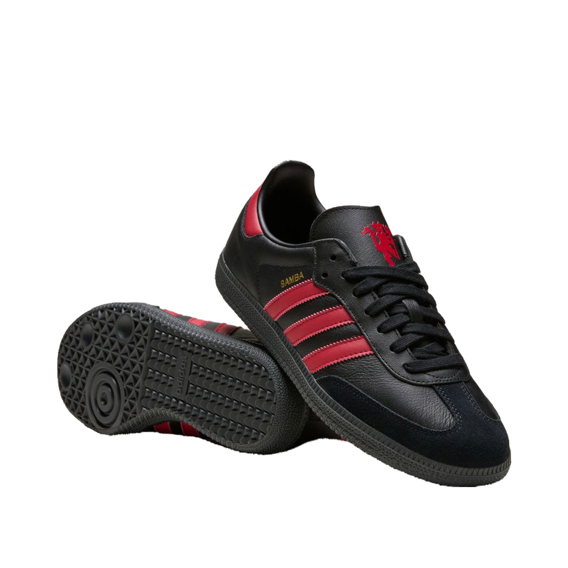 Sneakers og sko adidas Originals Samba Manchester United Sort | JQ4036