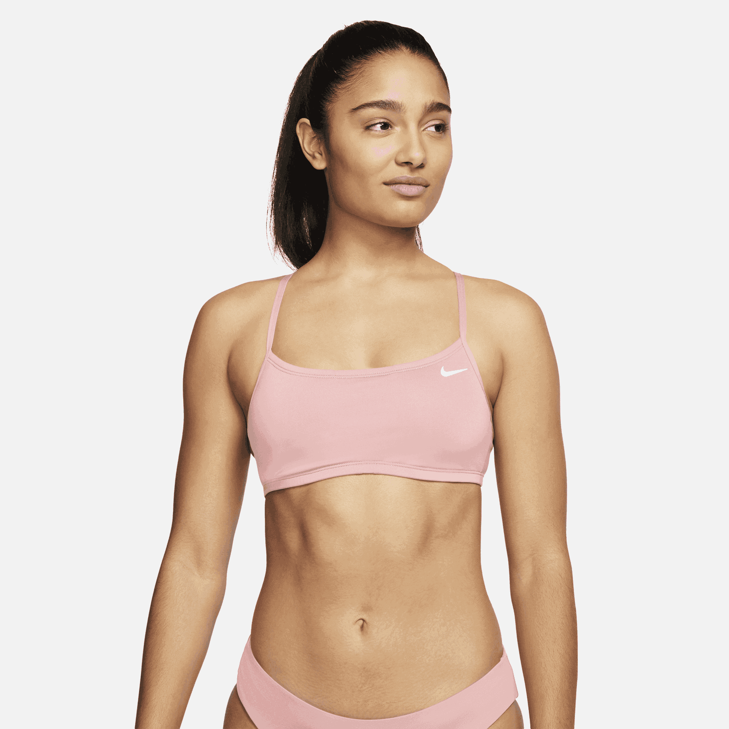 Badetøj Nike Essential Racerback Bikini Top Lyserød | CW9558-697, 0