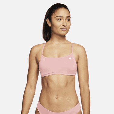 Badetøj Nike Essential Racerback Bikini Top Lyserød | CW9558-697, 0
