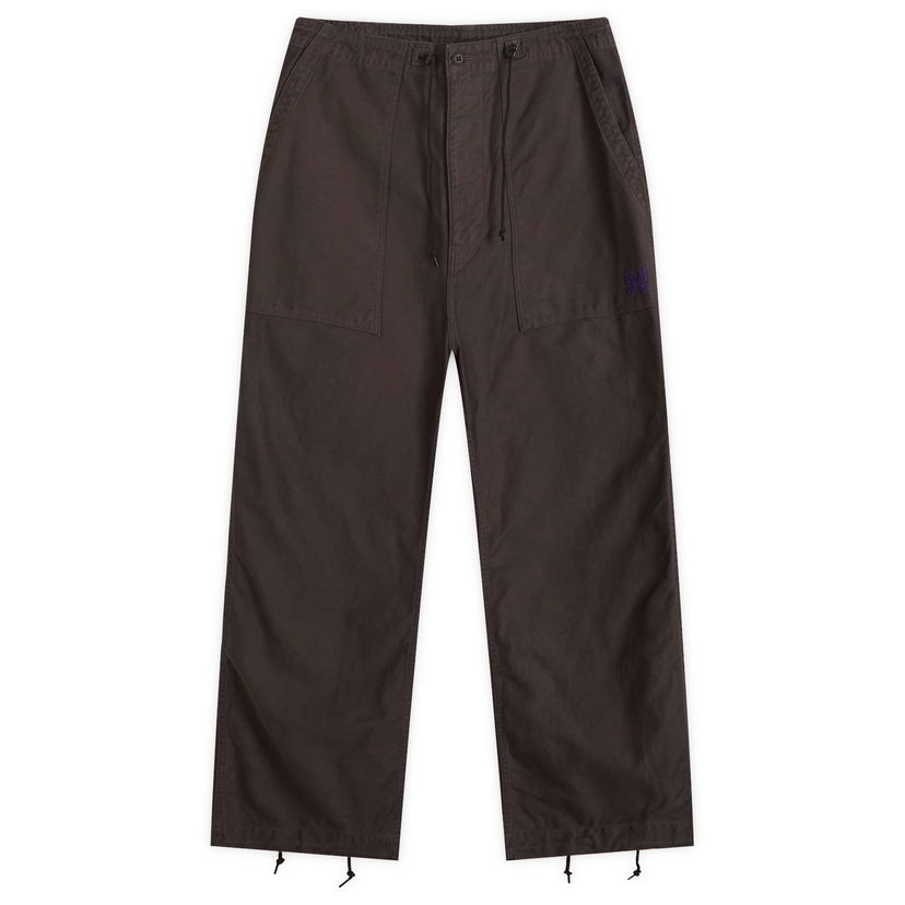 Cargo bukser Needles Needles Fatigue Pants, Size Large Brun | QV147-B