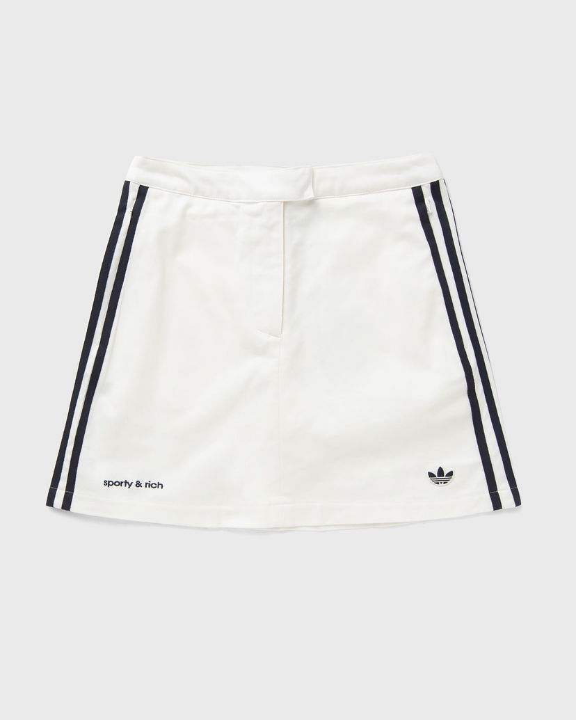 Nederdel adidas Originals Sporty & Rich Skort Hvid | JL7194