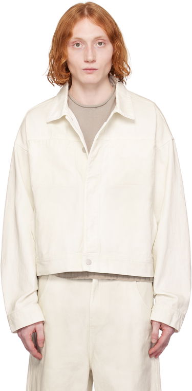 Jakke Entire Studios Entire Studios Gem Denim Jacket Hvid | ES2427BO, 0
