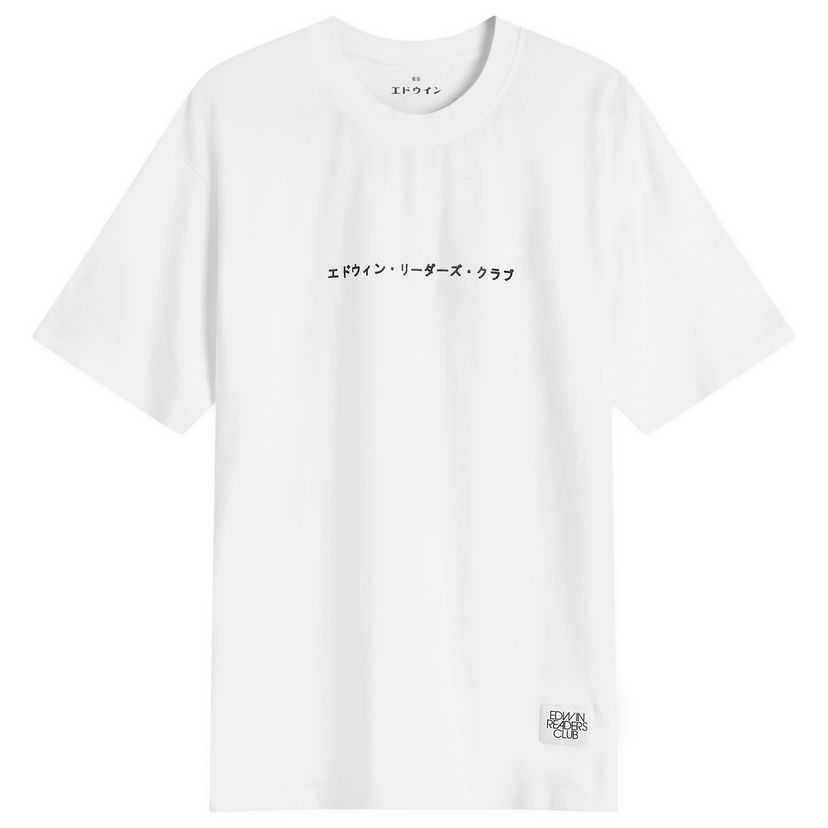 T-shirt EDWIN Uniform T-Shirt, Size Large Hvid | I035029-0267