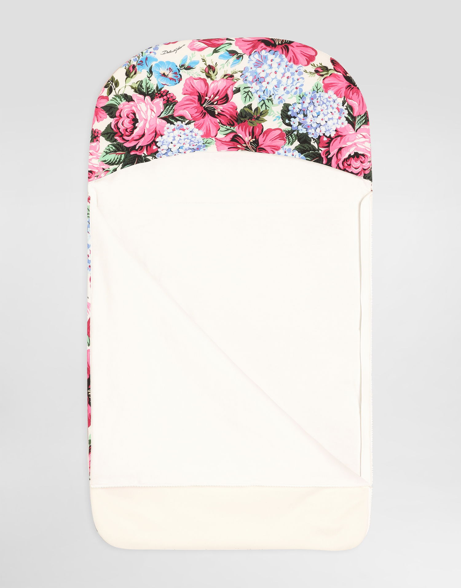 Pyjamas Dolce & Gabbana Dolce & Gabbana Floral Print Interlock Baby Sleeping Bag Hvid | LNJAH0II7HTHA5MH, 1