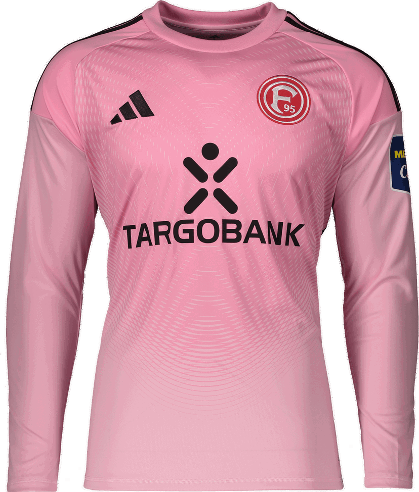 Jersey adidas Originals Fortuna Düsseldorf Goalkeeper Jersey 2025/26 Long Sleeve Lyserød | 6f95ji9727