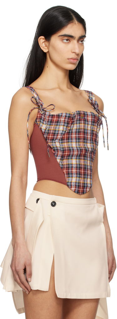 Tanktop Vivienne Westwood Vivienne Westwood Puppy Corset Top Rød | 15030047-W013R-, 1