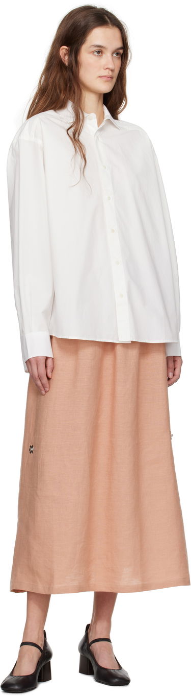 Nederdel Baserange Baserange Ponte Maxi Skirt Beige | SKPO-HE-SP25, 3