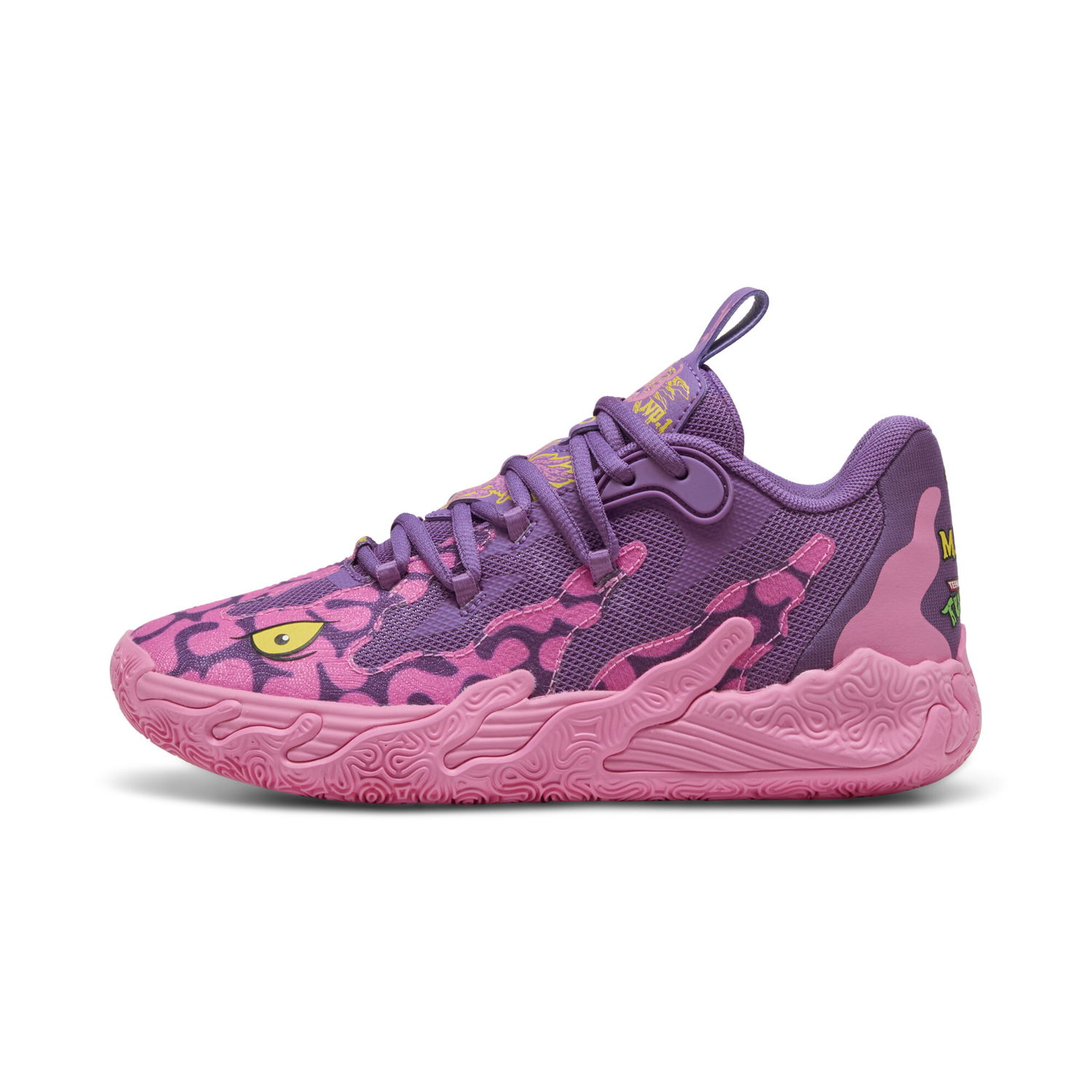 Sneakers og sko Puma PUMA HOOPS x TMNT MB.03 Lo Krang Lilla | 311399_01, 0