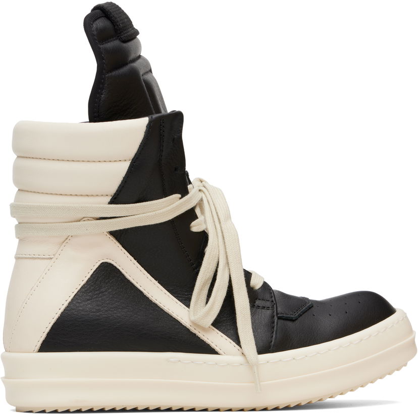 Sneakers og sko Rick Owens Rick Owens Concordians Geobasket Sort | RP02E4894 LCO