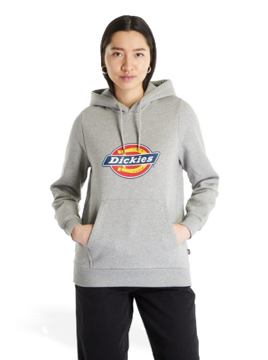 Sweatshirt Dickies Icon Logo Hoodie Grå | DK0A4XCCGYM1