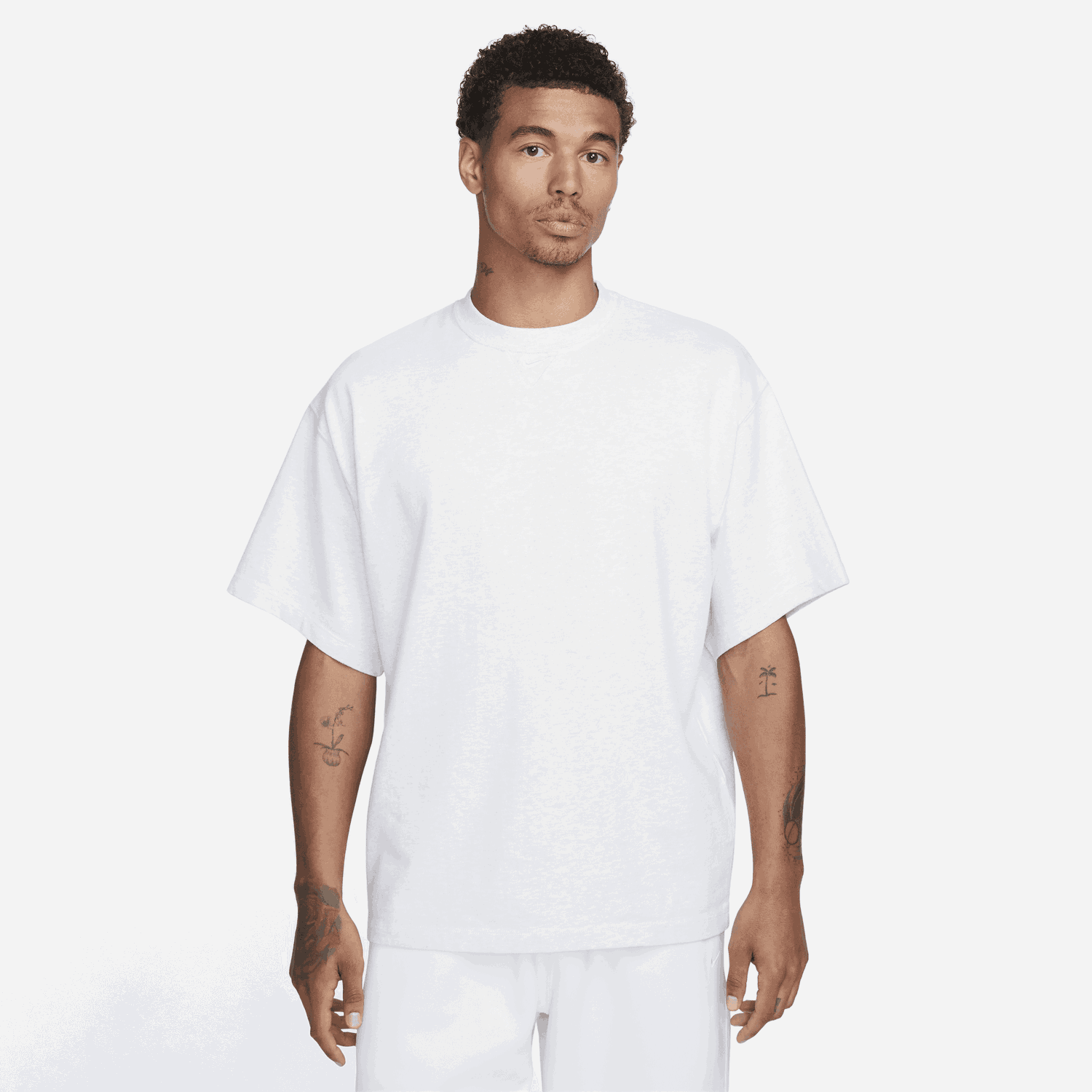 T-shirt Nike Solo Swoosh Tee Hvid | FB7865-051, 0