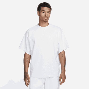 T-shirt Nike Solo Swoosh Tee Hvid | FB7865-051, 0