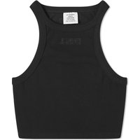 Tanktop VETEMENTS Cropped Racing Tank Top Sort | UE64TO130B, 1