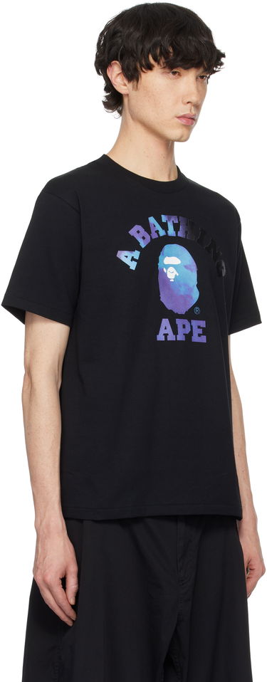 T-shirt BAPE Tie Dye College Graphic T-Shirt Sort | 001TEK801032M, 1