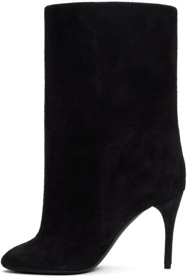 Tøj Alaïa ALAÏA Low 90 Suede Boots Sort | AA3B098CK177, 2