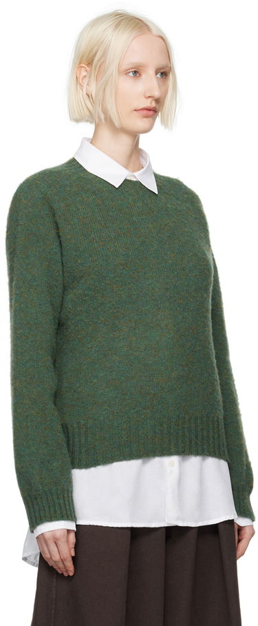 Sweater YMC Jets Relaxed Fit Knitted Sweater Brun | Q8XAA, 4
