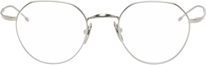 Solbriller Thom Browne Titanium Round Glasses Metalisk | UEO914A-G0001