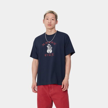 T-shirt Carhartt WIP Graphic Print Relaxed Fit T-Shirt Sort | I033640_9, 0