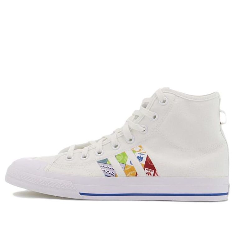 Sneakers og sko adidas Originals Nizza High RF 'Graphic Design' Hvid | GX2712, 0