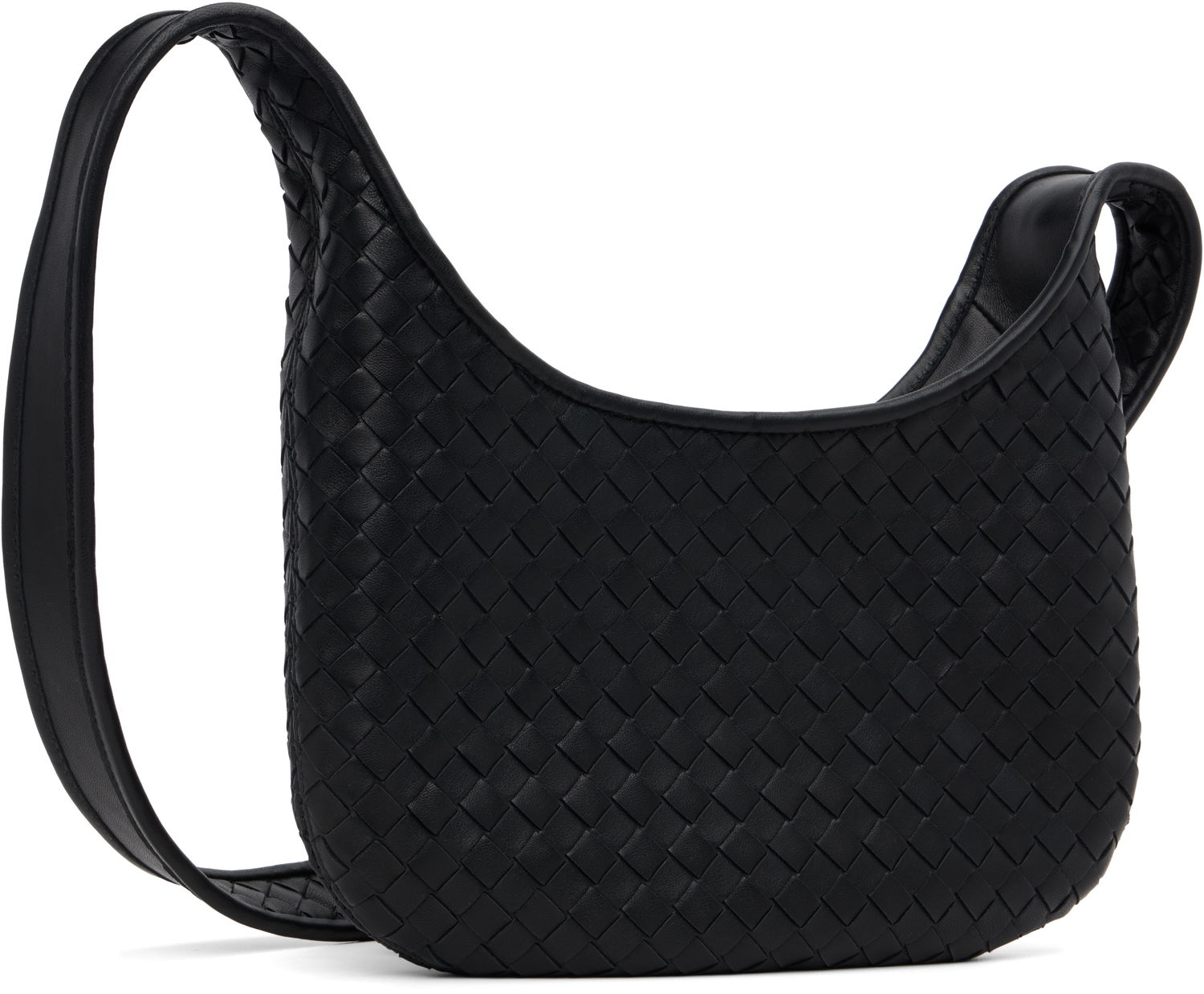 Skuldertaske Bottega Veneta Bottega Veneta Small Veneto Shoulder Bag Sort | 836918V5RI18803, 1