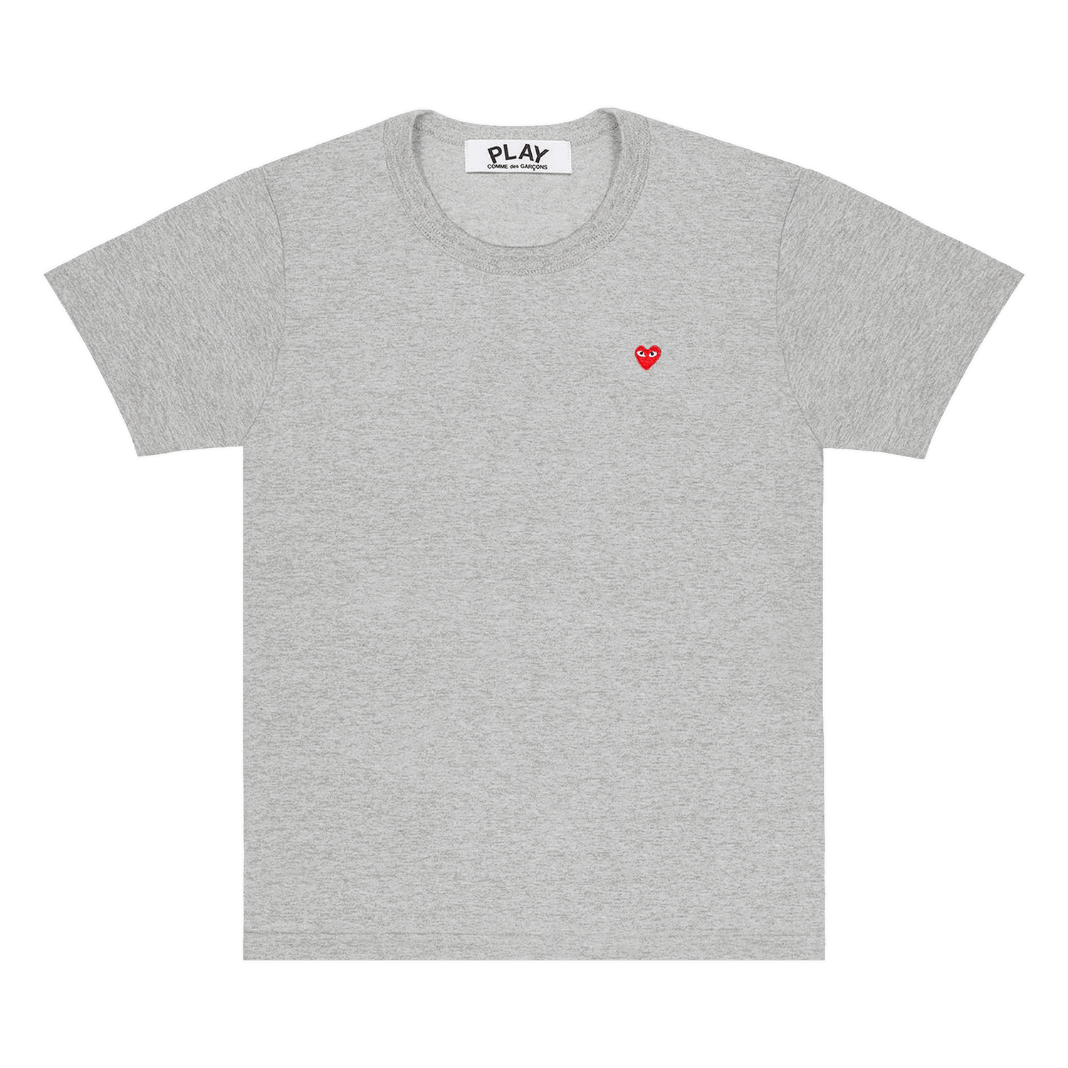 T-shirt Comme des Garçons PLAY Small Heart T-Shirt Grå | AZ T306 051 1, 0