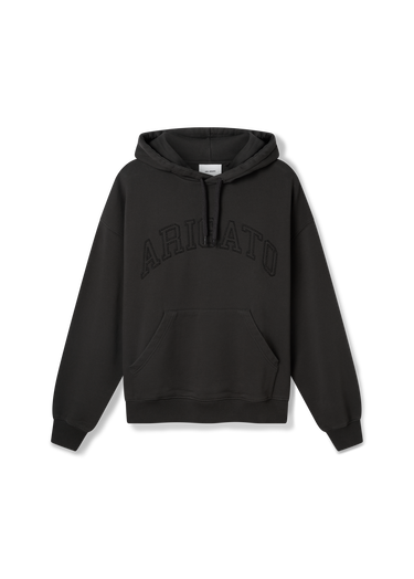 Sweatshirt AXEL ARIGATO Black Logo Hoodie Sort | A3022001, 1