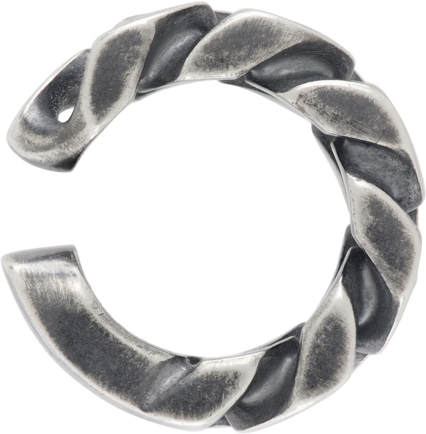 Øreringe Maison Margiela Chain Single Ear Cuff Metalisk | SM6VG0101 SV0235