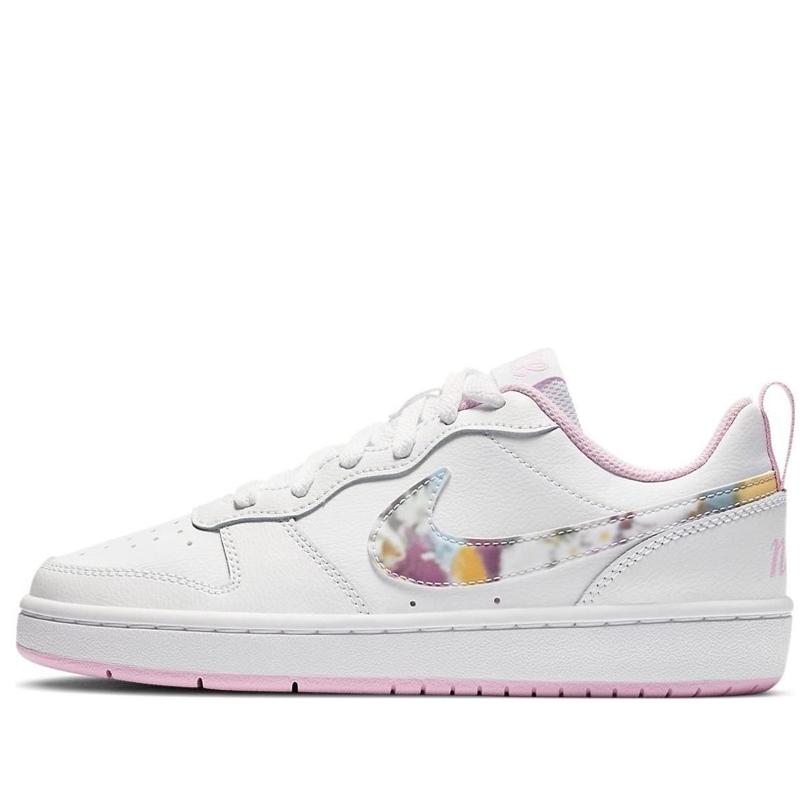 Sneakers og sko Nike Court Borough Low 2 SE 'Floral Swoosh' Hvid | CK5426-100, 0